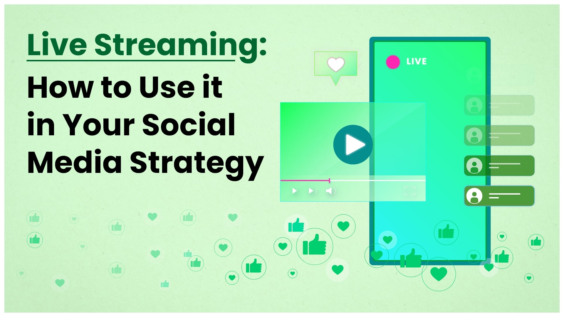 Live Streaming- How to Use it in Your Social Media Strateg